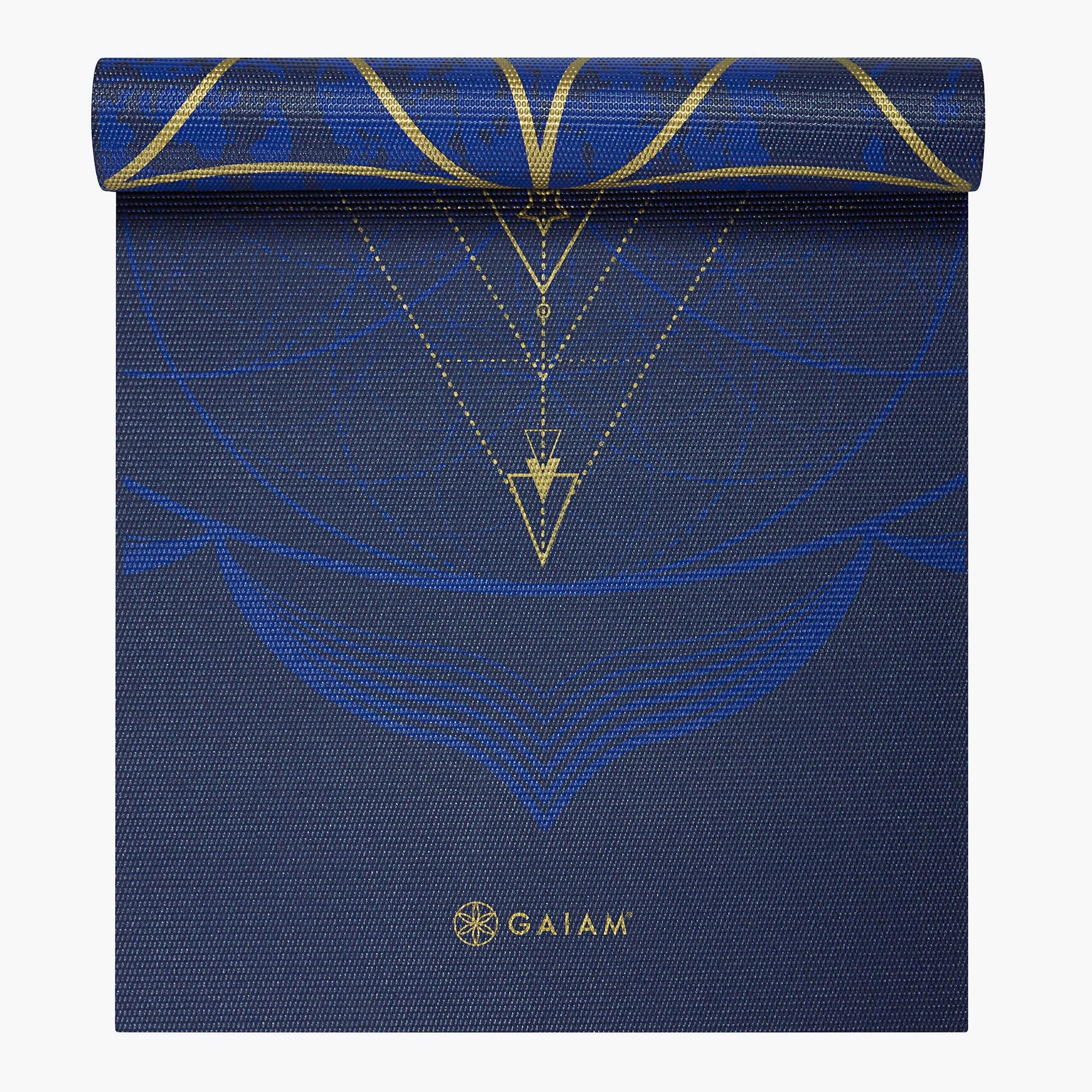 Reversible Metallic Sun & Moon Yoga Mat (6mm)