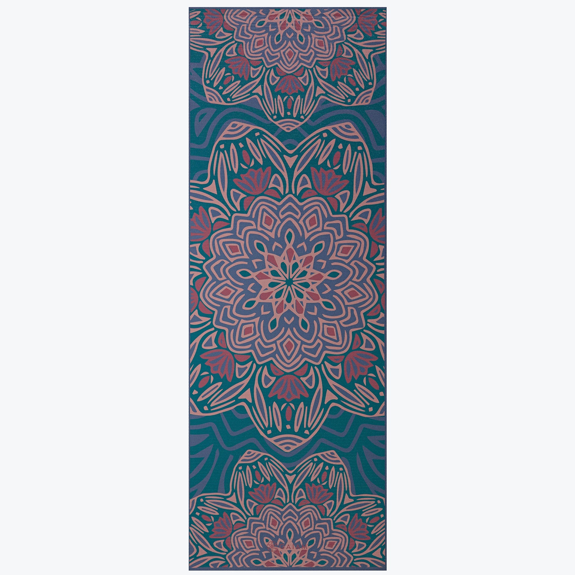 Premium Reversible Jade Salutation Yoga Mat (6mm)